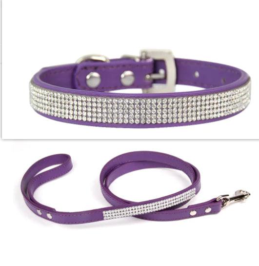 Chic Pet Walk Set Collar & Leash 🐕 - Purrfect Pet Kingdom