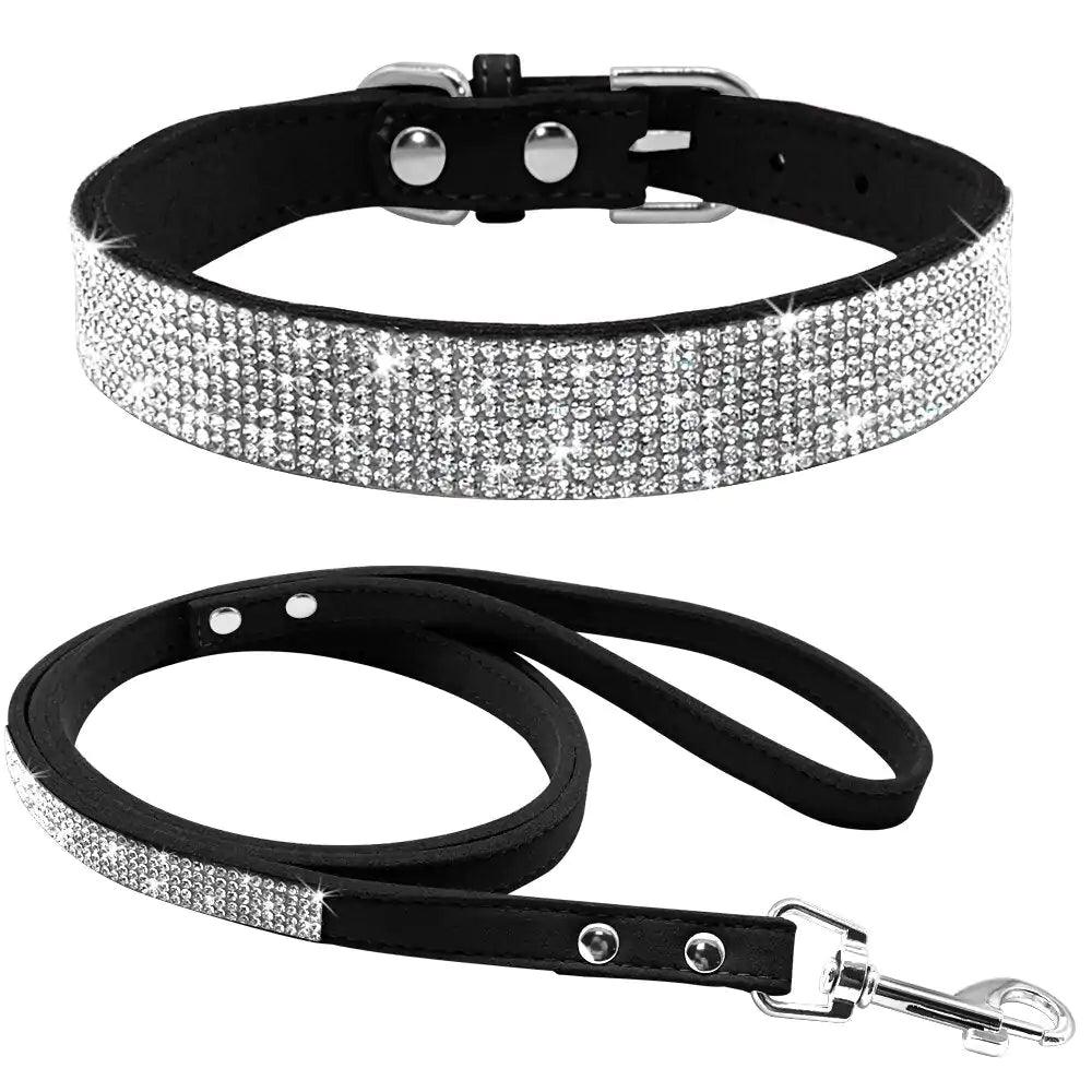 Chic Pet Walk Set Collar & Leash 🐕 - Purrfect Pet Kingdom