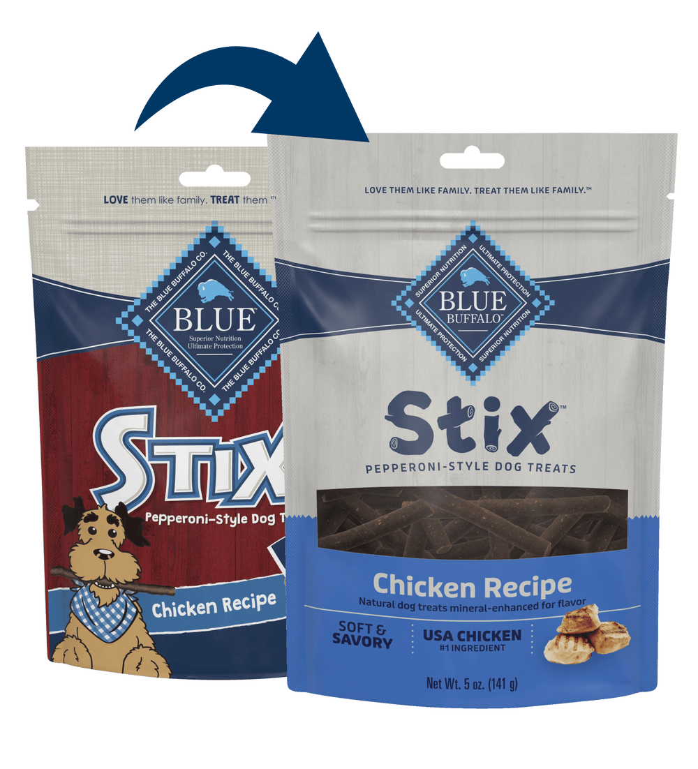 Blue Buffalo Blue Stix Soft-Moist Treats Chicken Recipe (5oz)