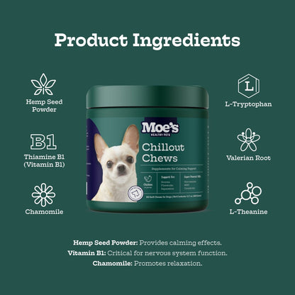 Chillout Chews - Moe's Healthy Pets