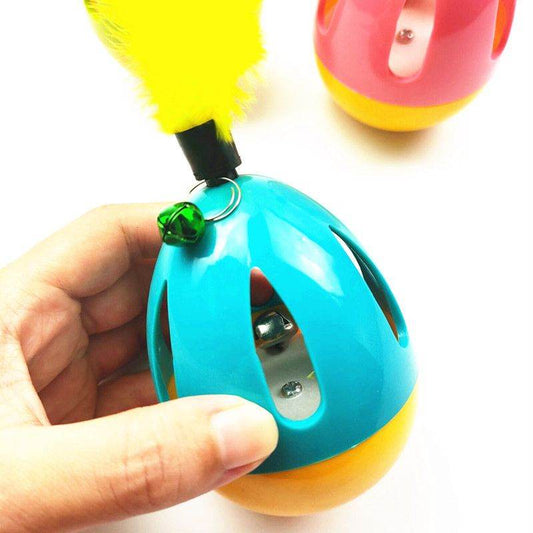 Purrfect Pet Kingdom Chirping Feather Toy for Cats Purrfect Pet Kingdom