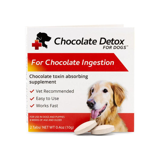 Purrfect Pet Kingdom Chocolate Detox for Dogs, 2 Tablets (Beef Liver, 2 ct) - Premium Dog Health & Wellness