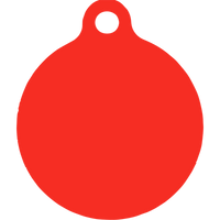 Christmas Stockings HD Dog ID Tag