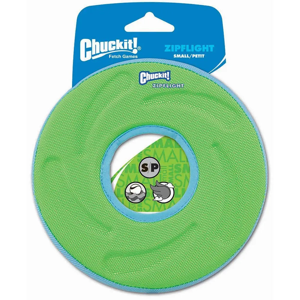 Chuckit Ultra Tug dog toy in green with a durable design for active play and fetch games
