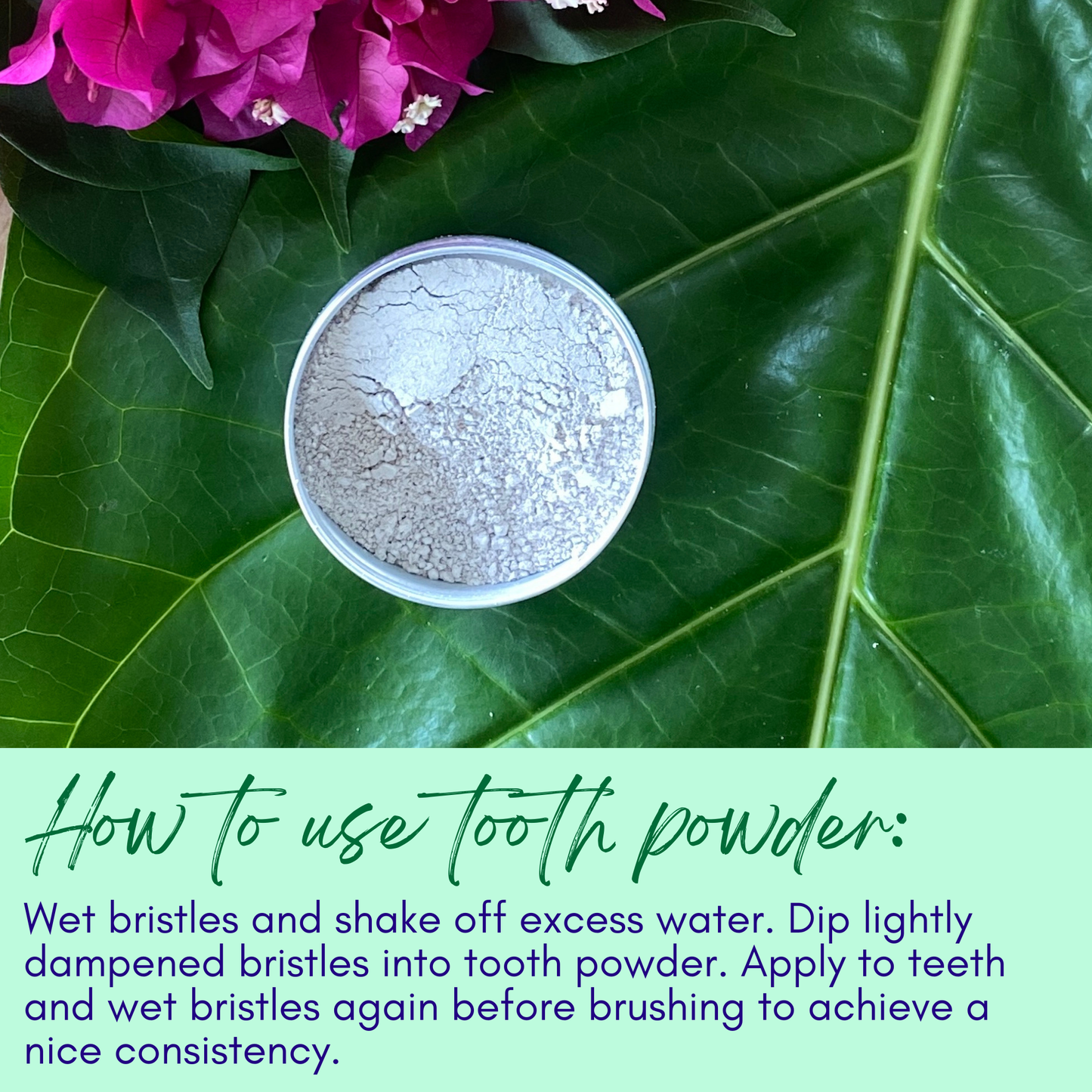 Pet Tooth Powder - Citrus & Clove 5% Hydroxyapatite Enamel Care