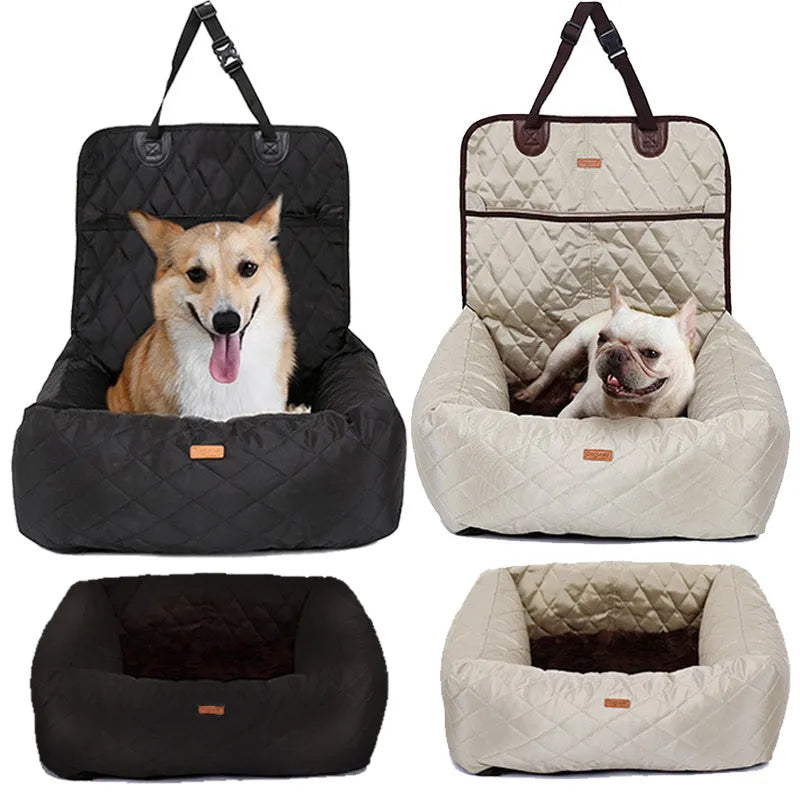 Cj Dropshipping - Console Dog Car Seat - Center Booster for Small Pets 8lbs - Pillow Beds