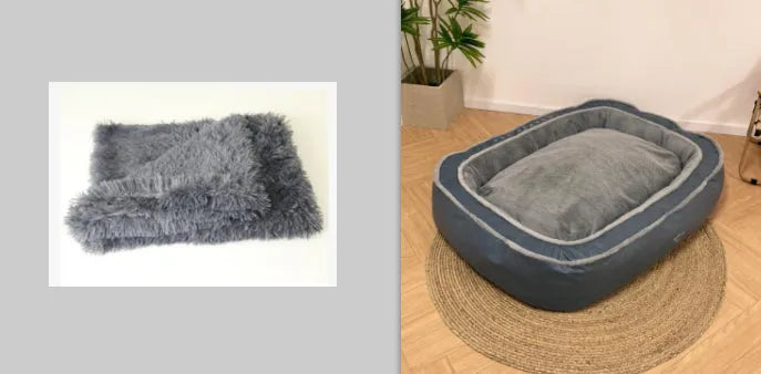 Cj Dropshipping - Dog Sleeping Bag Bed - Soft Warming Puppy Nest & Kennel - Pillow Beds