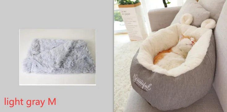 Cj Dropshipping - Dog Sleeping Bag Bed - Soft Warming Puppy Nest & Kennel - Pillow Beds