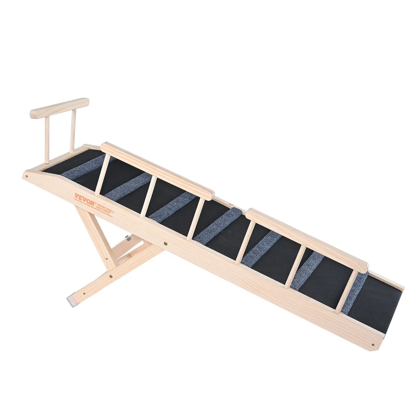 CJ Dropshipping - PawHut Extra Long Dog Car Ramp - Non-Slip Folding Pet Ladder - Steps & Ramps