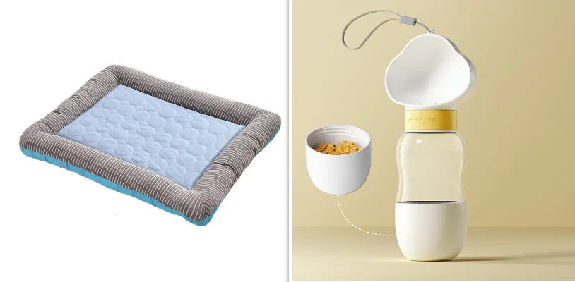 Cj Dropshipping - Pet Cooling Mat - Breathable Ice Silk Bed for Dogs & Cats - Cooling Beds