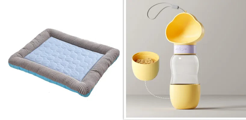 Cj Dropshipping - Pet Cooling Mat - Breathable Ice Silk Bed for Dogs & Cats - Cooling Beds