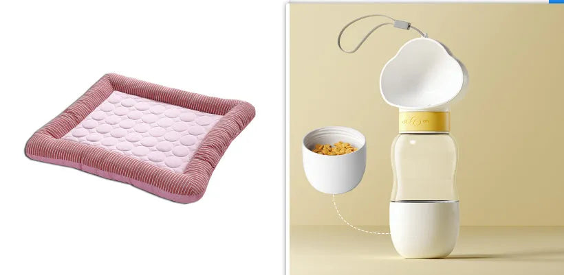 Cj Dropshipping - Pet Cooling Mat - Breathable Ice Silk Bed for Dogs & Cats - Cooling Beds