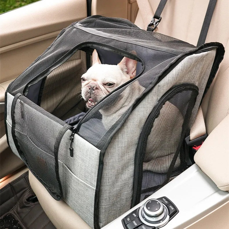 CJ Dropshipping - Portable Foldable Car Waterproof And Hard-wearing Pet Cage Waterproof Thickened Dog Mat Car Pet Mat - So...