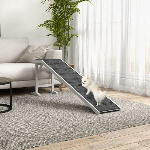 Cj Dropshipping - Ramp For Dog Bed, Pet Ramp For Dog With Non-slip Carpet And Top Platform - 5