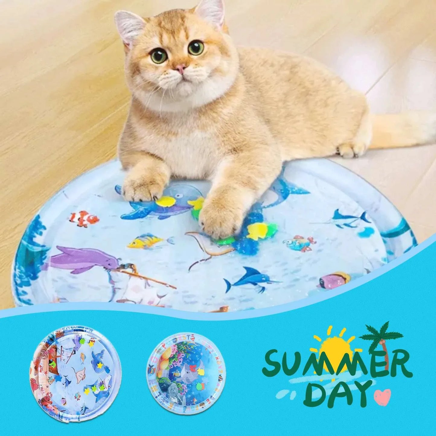 Cj Dropshipping - Self-Cooling Pet Water Bed - Waterproof Summer Ice Pad - Cooling Beds