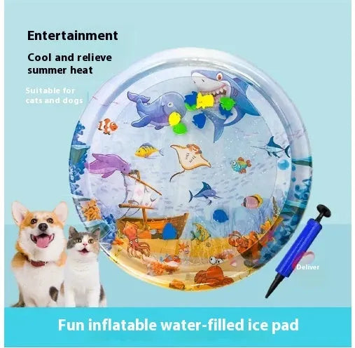 Cj Dropshipping - Self-Cooling Pet Water Bed - Waterproof Summer Ice Pad - Cooling Beds