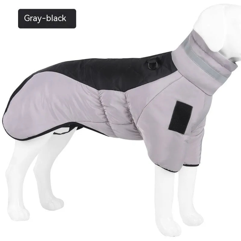 Cj Dropshipping - Winter Dog Coat - Waterproof Warm Fleece Jacket for Large Dogs - 0