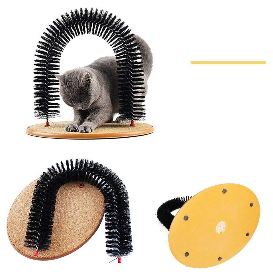 Comfortable Arch Cats Massager Pet Cat Itching Grooming Supplies