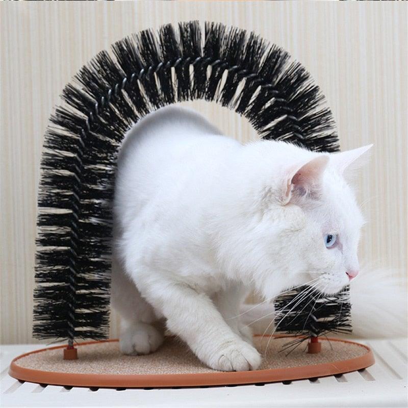 Comfortable Arch Cats Massager Pet Cat Itching Grooming Supplies