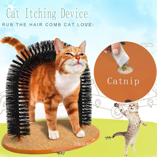 Comfortable Arch Cats Massager Pet Cat Itching Grooming Supplies