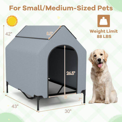 Purrfect Pet Kingdom Comfortable Dog House for Small Dogs Purrfect Pet Kingdom