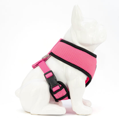 EcoBark Bubblegum Pink Dog Harness - Over-the-Head Dog Vest