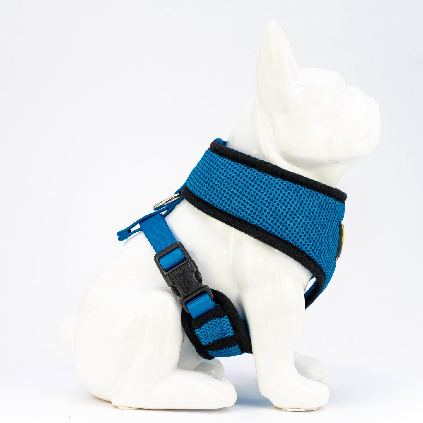 Dog Harness EcoBark Teal Harness Over-the-Head Soft Mesh - gallery product image for dog harness
