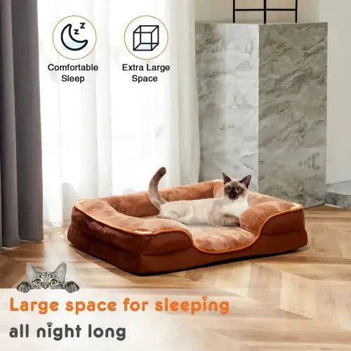 Dog Cat Orthopedic Memory Foam ComfyPet Bed