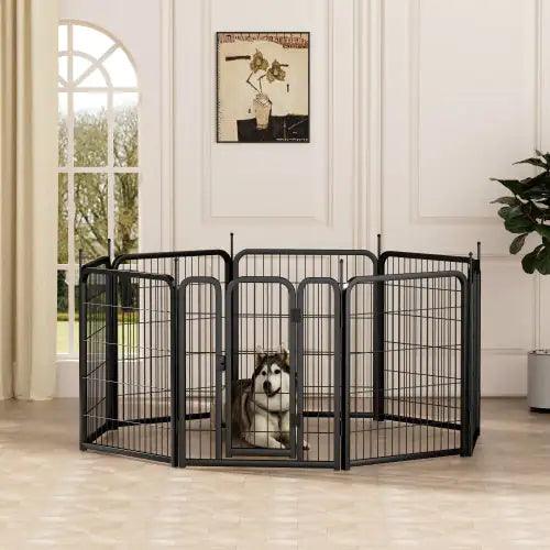 Compact Pet Playpen For Small Animals 🏠 - Purrfect Pet Kingdom