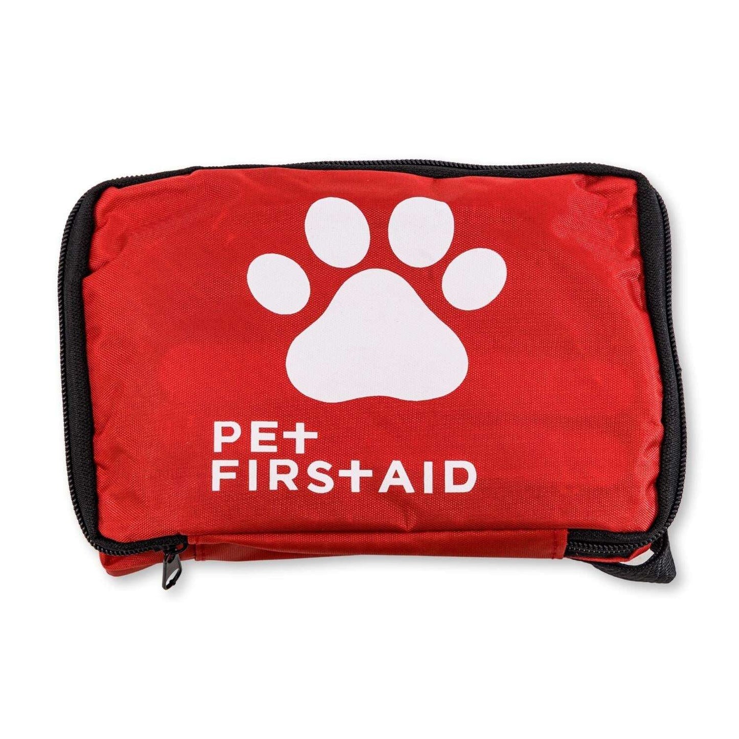 Purrfect Pet Kingdom comprehensive pet adventure first aid set in a red carrying case with paw print design