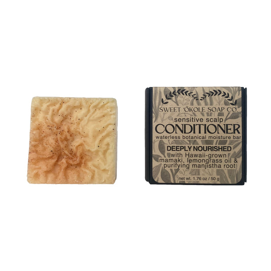 Pet Conditioner Bar Mamaki & Lemongrass Botanicals