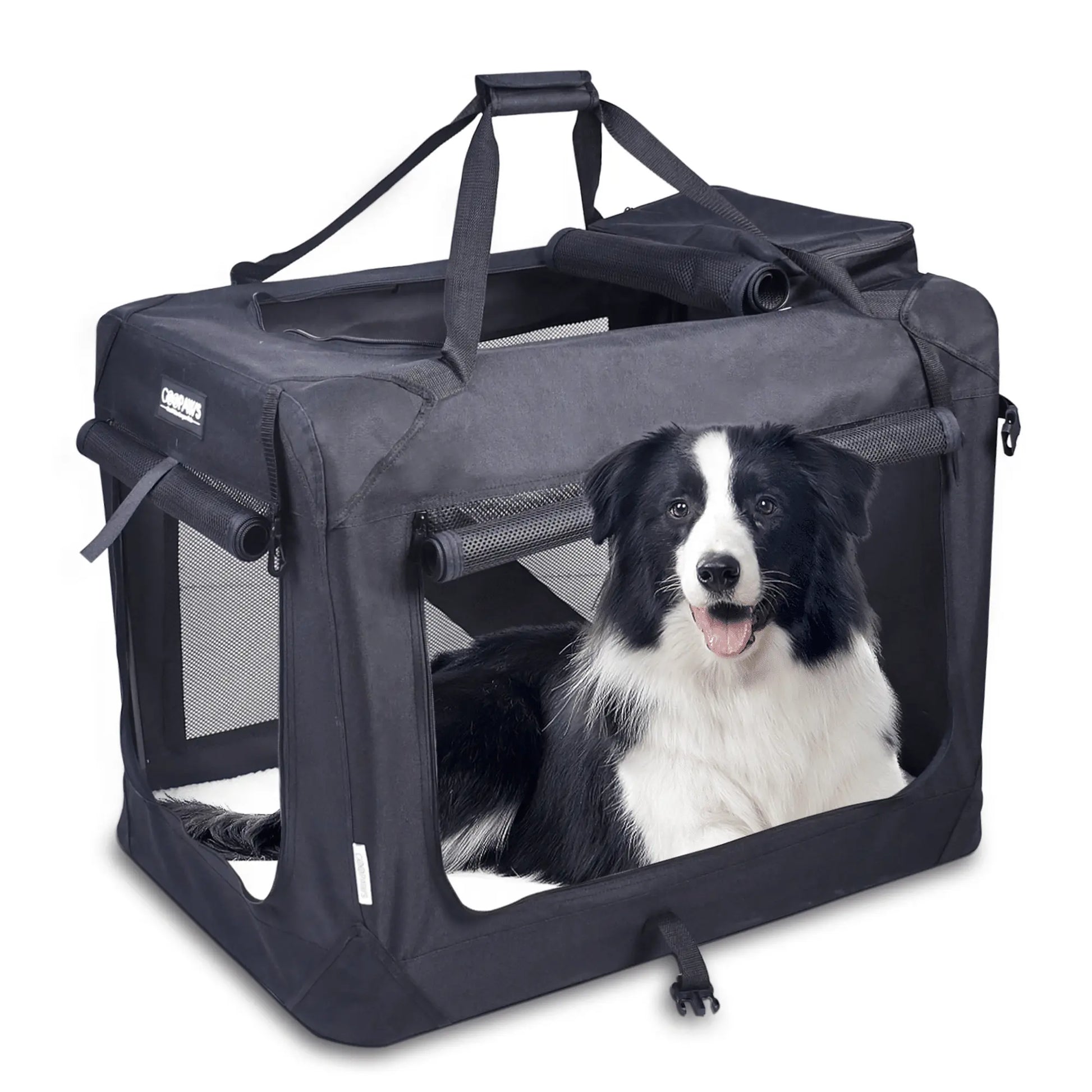 Purrfect Pet Kingdom Portable Dog Crate for Travel Purrfect Pet Kingdom