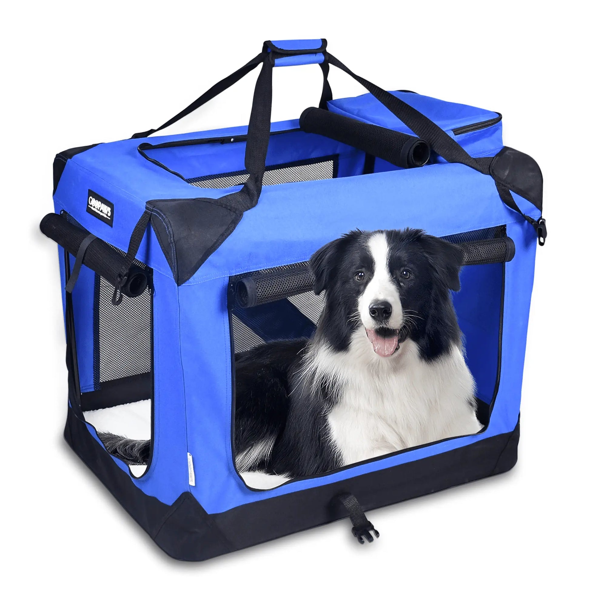 Purrfect Pet Kingdom Portable Dog Crate for Travel Purrfect Pet Kingdom