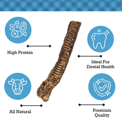 Country Living All-Natural Beef Trachea Dog Treats,