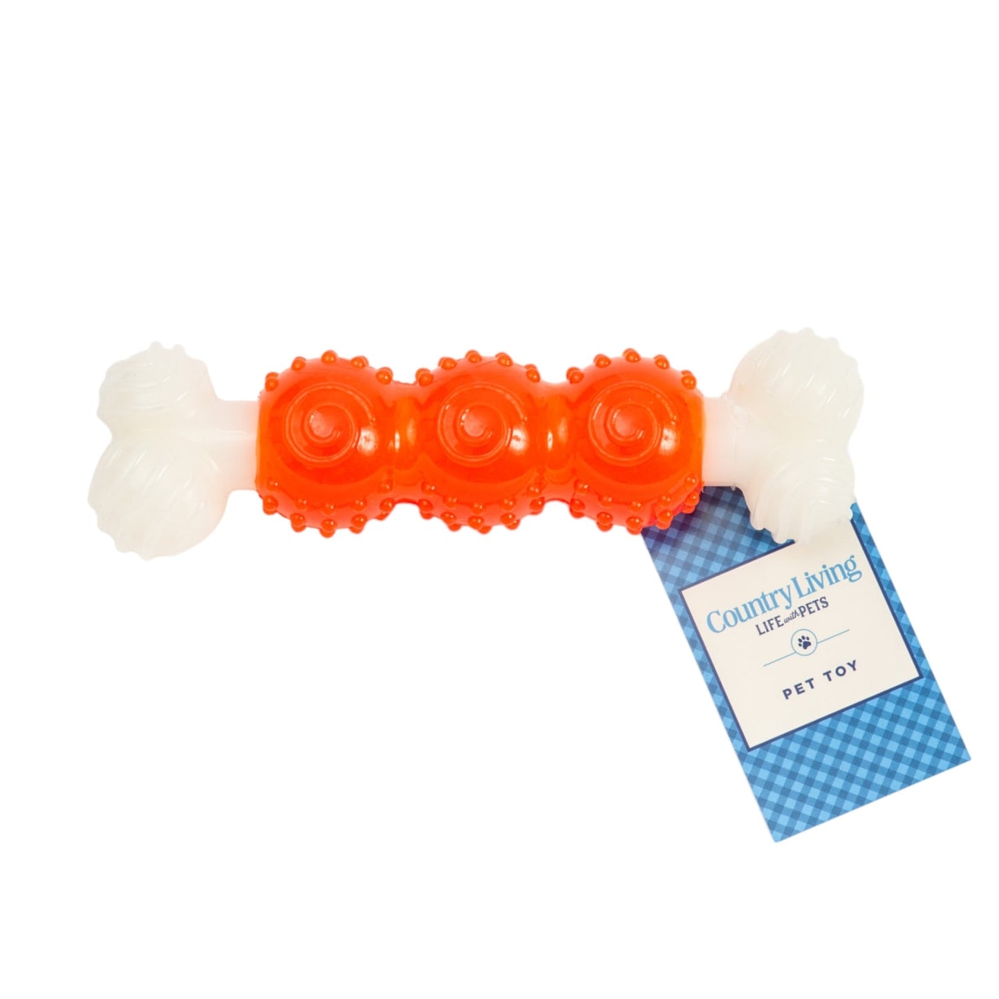 Dog Treats Country Living Bone-a-Treat Chew Toy Orange Essen - detail product image for dog treats