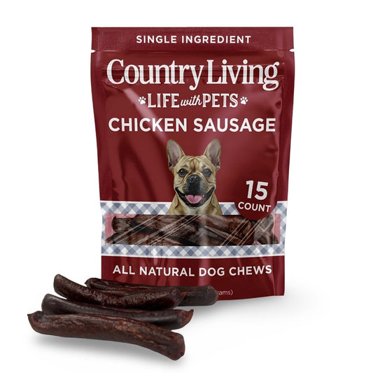 Country Living 4”-5” Beef Flavored Chicken Sausage Dog
