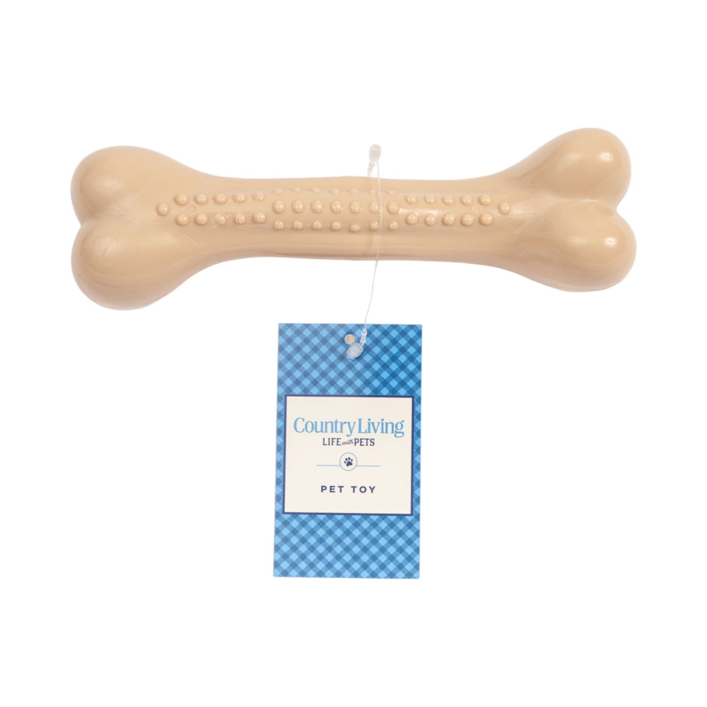 Country Living durable chew toy for aggressive dogs in a bone shape designed for tough play