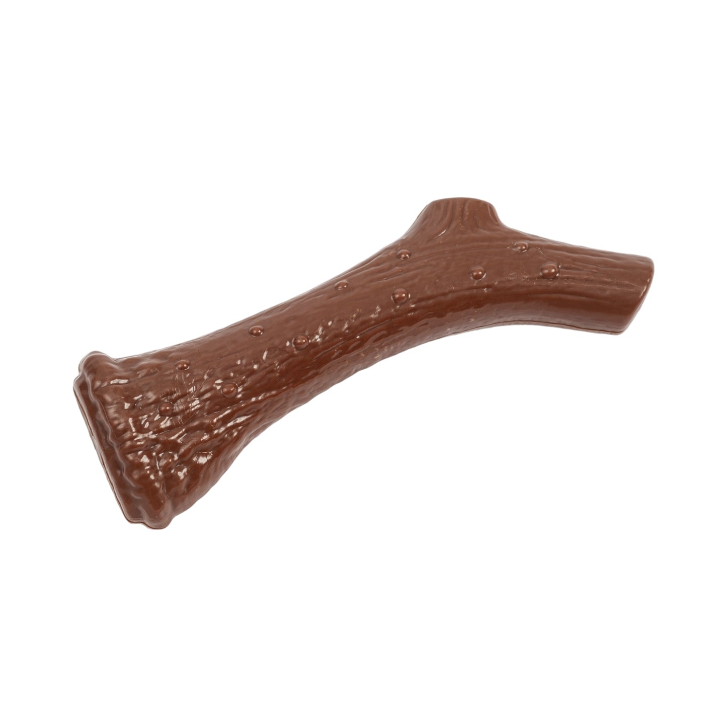 Durable dog chew for aggressive chewers shaped like a natural twig for long-lasting enjoyment
