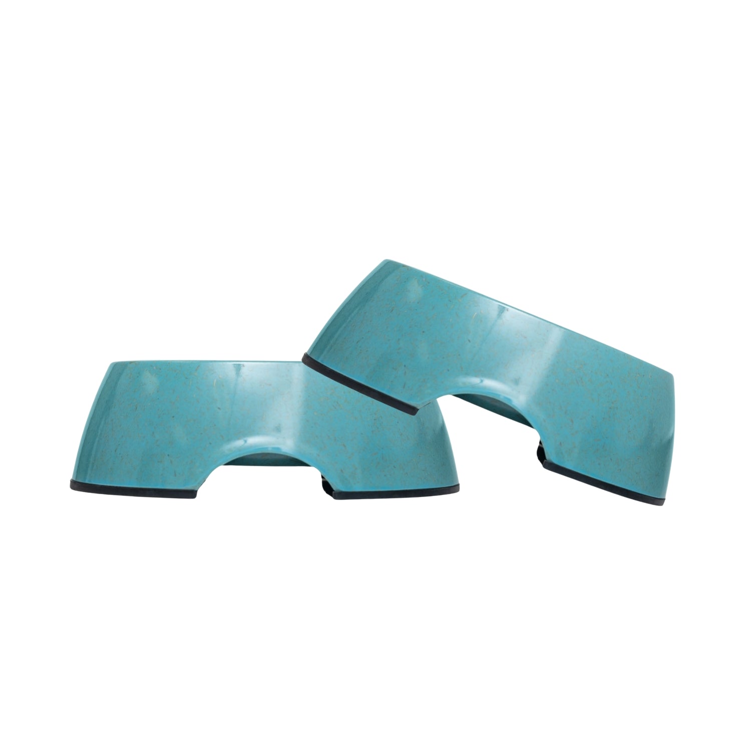 Dog Feeder Country Living Set of Natural Fiber Bowls Teal - main product image for dog feeder