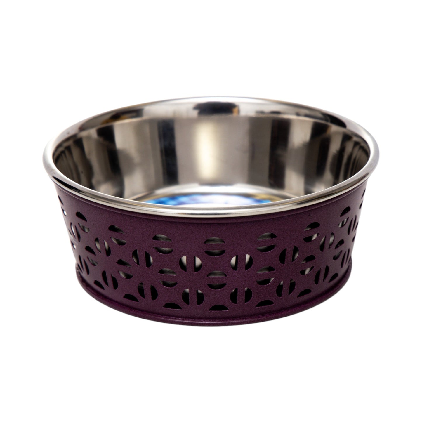 Country Living Set of 2 Stainless Steel Dog Bowls –