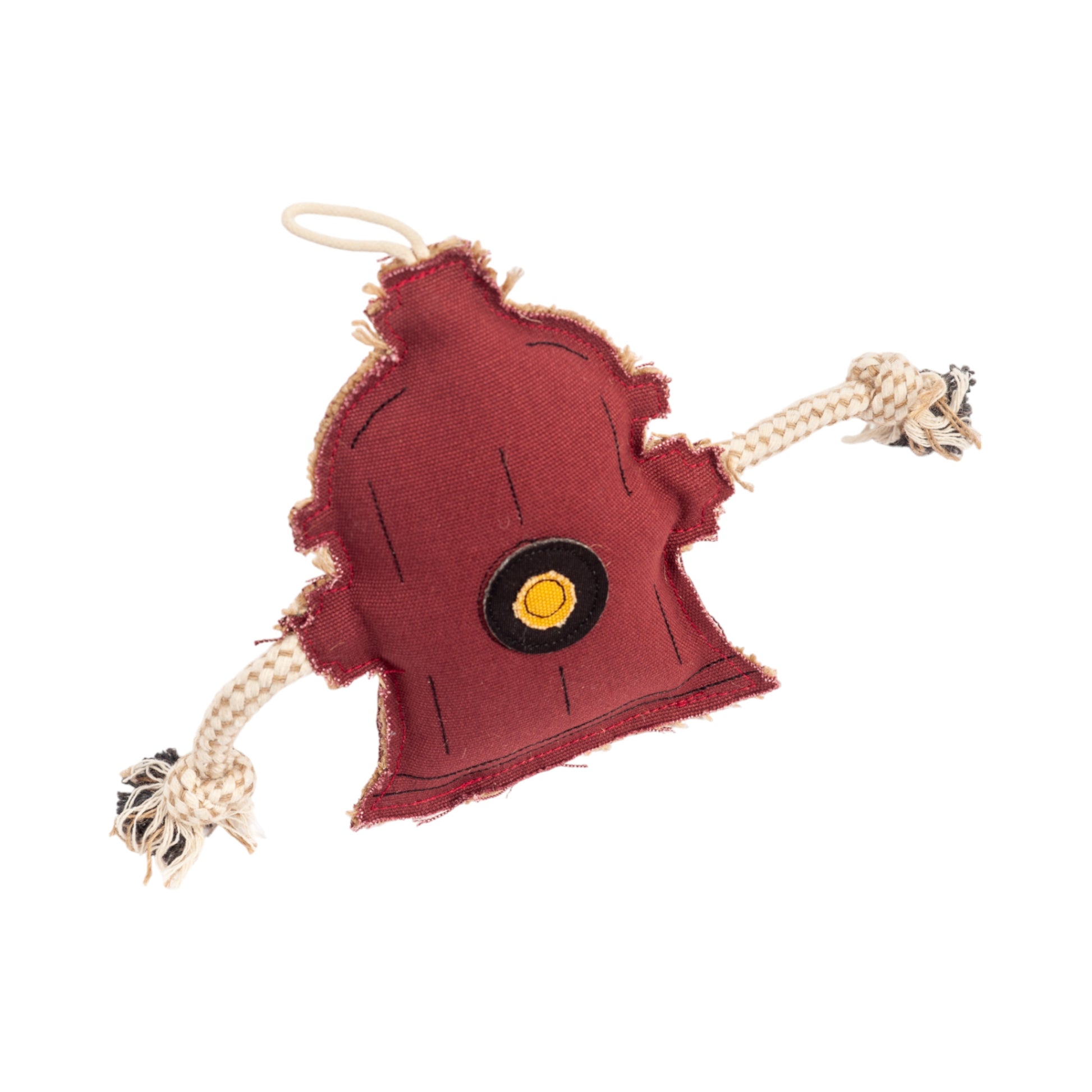 Dog Treats Country Living Canvas Jute Fire Hydrant Chew Toy - detail product image for dog treats
