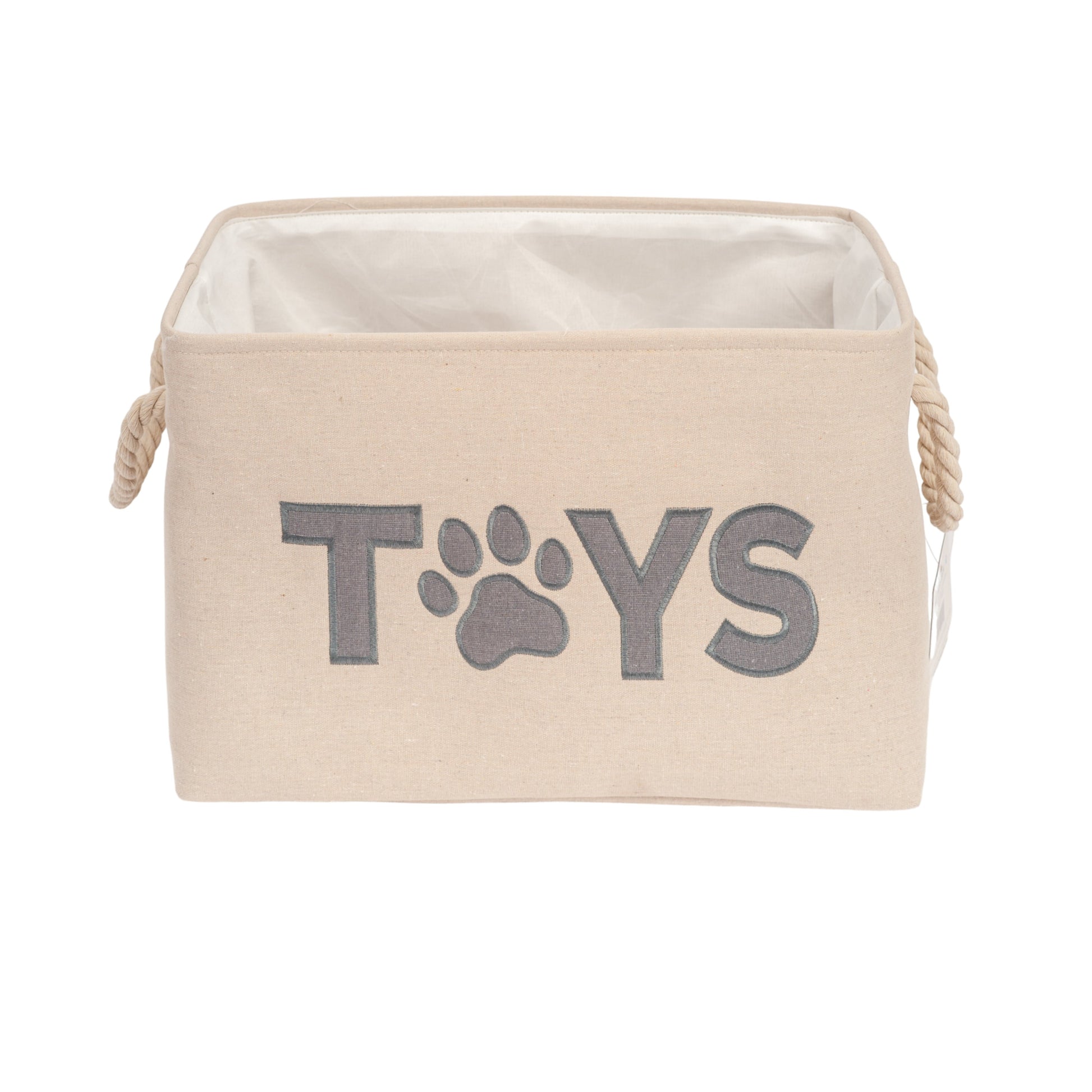 Dog Toy Country Living Foldable Fabric Toy Storage Bin Essen - detail product image for dog toy
