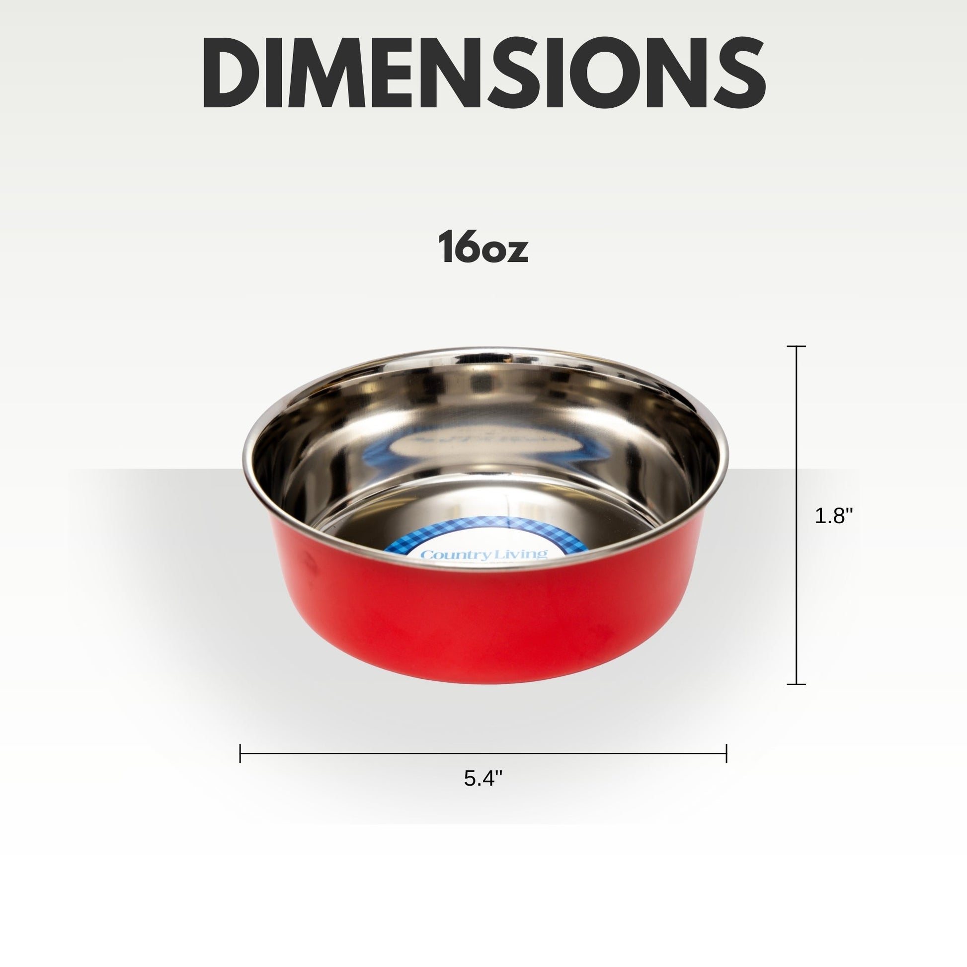 Dog Food Country Living Set of Heavy Gauge Stainless Steel - gallery product image for dog food