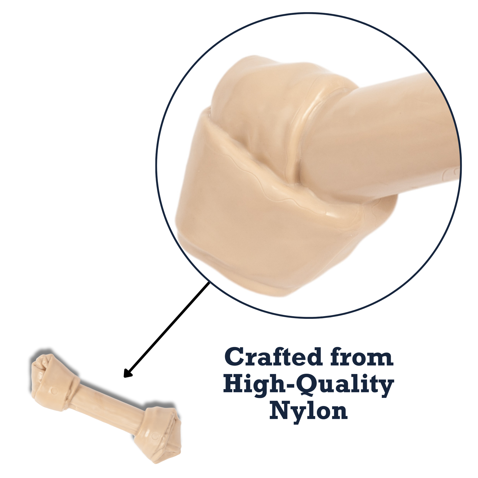 Purrfect Pet Kingdom long-lasting chew toy for aggressive chewers made from high-quality nylon