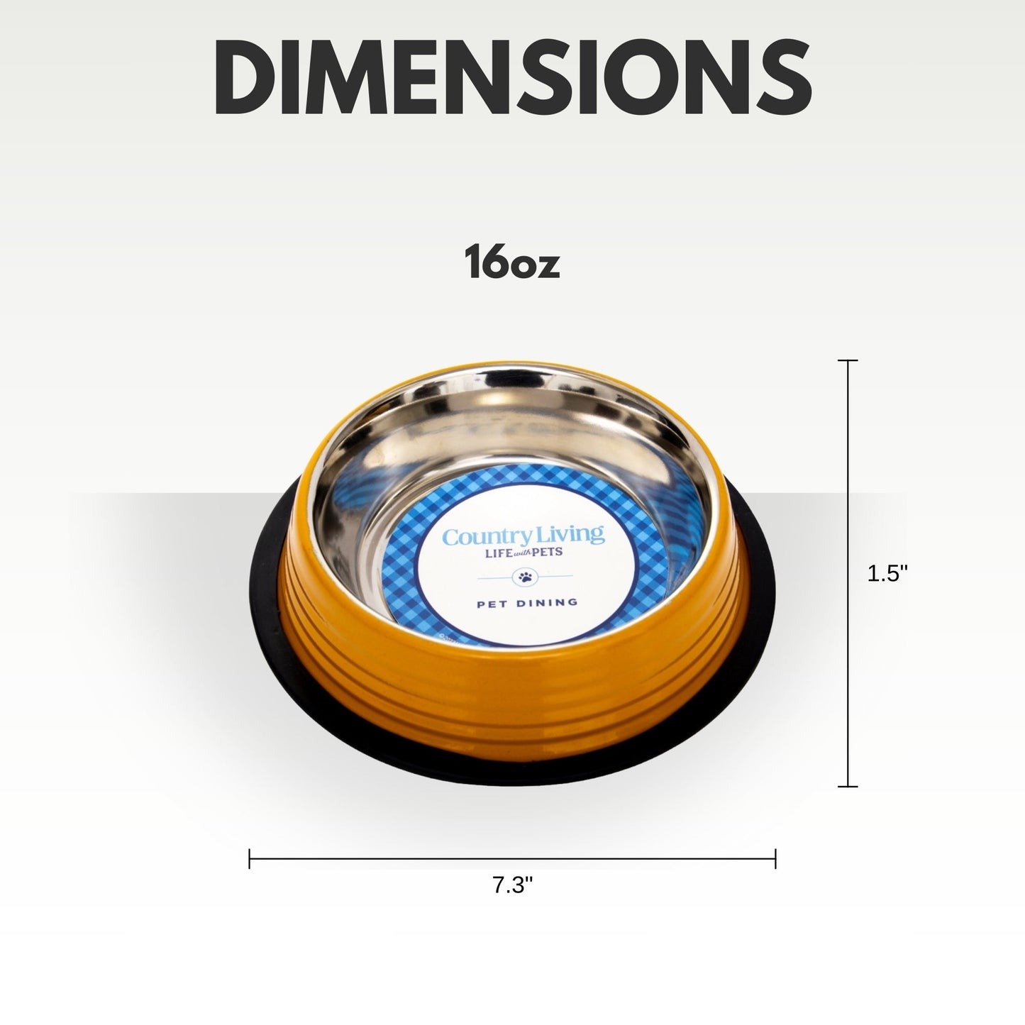 Luxury pet feeding bowls for cats and dogs in vibrant orange with a non-slip base for secure dining