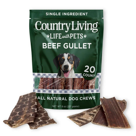 Dog Treats Country Living Gullet Flats Treats 20 Count Bag - main product image for dog treats
