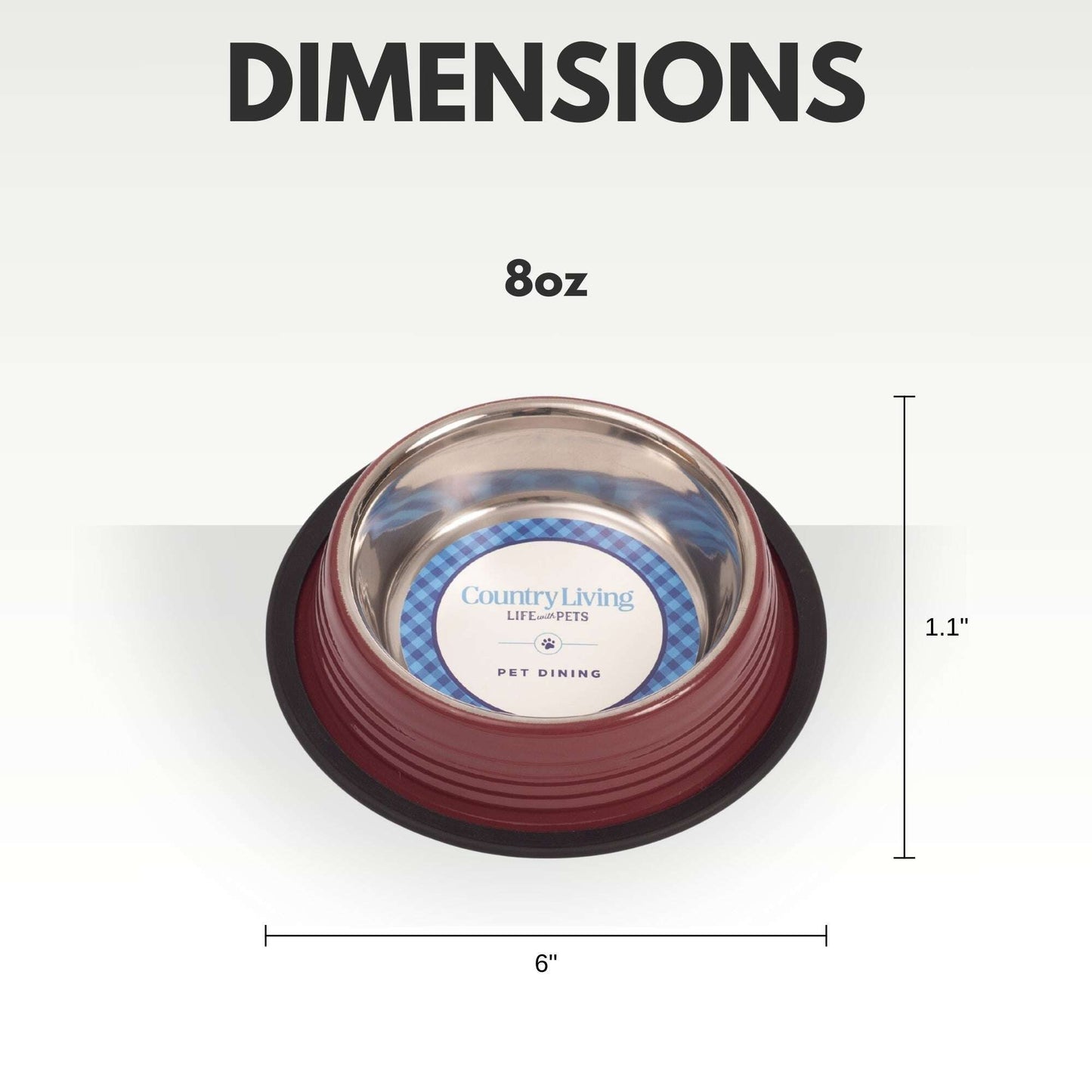 Non skid dog and cat bowls featuring a durable design with a non-slip base for stable pet feeding