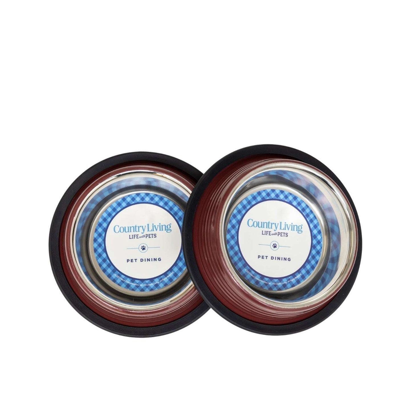 Purrfect Pet Kingdom non skid dog and cat bowls in stylish design, perfect for feeding pets without spills