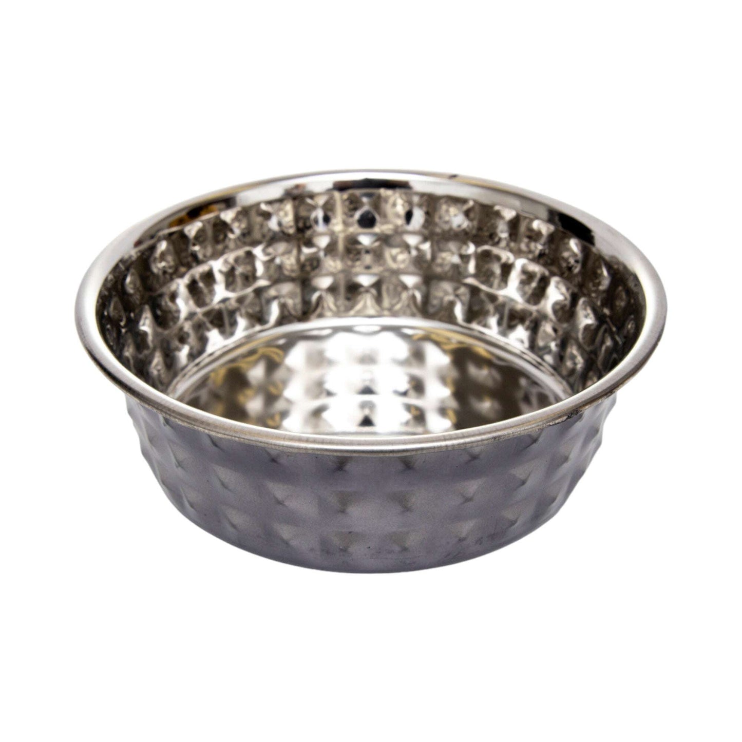 Non-slip stainless steel dog dish set featuring a durable and stylish design for pet feeding