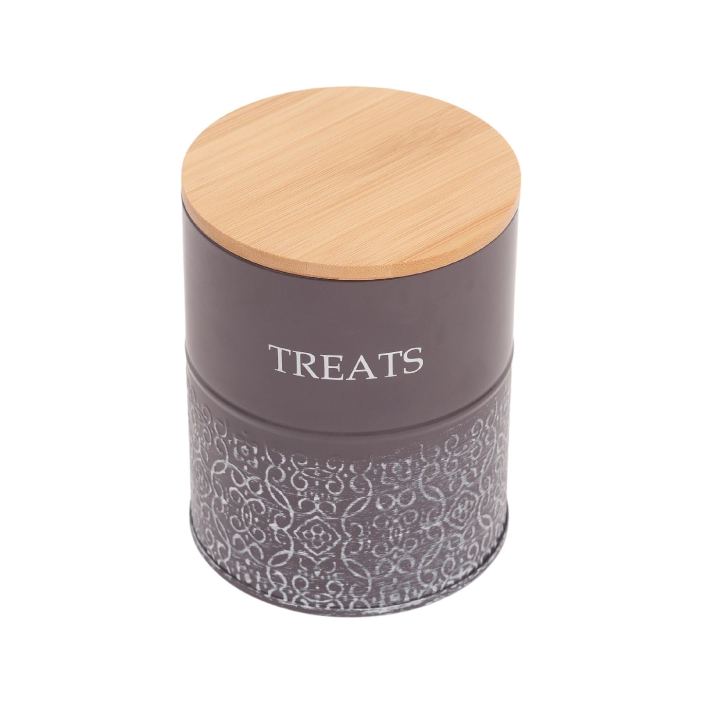 Dog Treats Country Living Treat Canisters Set of Carbon - lifestyle product image for dog treats